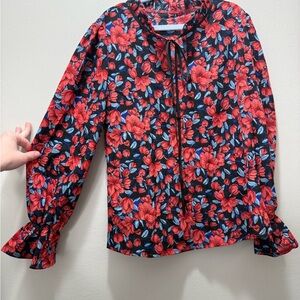 Floral Long Sleeve Blouse